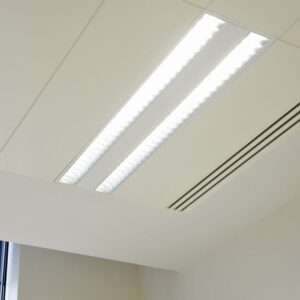 SAS System 150 Plain Surface Metal Ceiling Tile Clip-In Swingdown 600mm x 600mm - Pack of 16 | 5.76m2