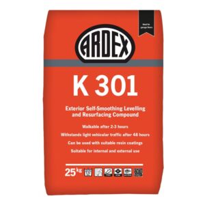 Ardex K 301 Exterior Self-Levelling Concrete Resurfacing Compound - 25kg