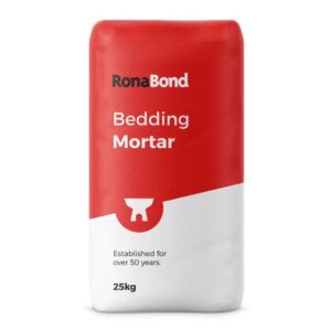 Ronacrete Ronafix Pre-packed Bedding Mortar Concrete Grey 25kg