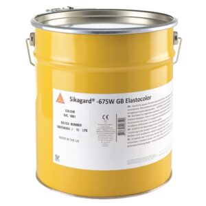 Sika Sikagard 675 W GB ElastoColor Protective Coating - 15L