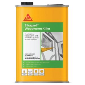 Sikagard Woodworm Killer Clear - 5L (4 Per Box)