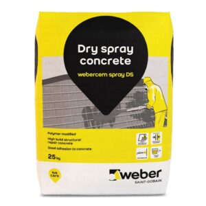 Webercem Spray DS Concrete Repair Mortar - 25kg