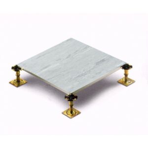 Bathgate BEM600V Raised Floor Panel PSA Medium Grade 600mm x 600mm x 33mm - Permaflor Light Grey