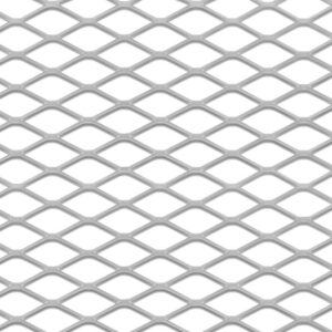 Raised Mild Steel Mesh 2440mm(LW) x 1220mm(SW) 50-88 | 2.98m2