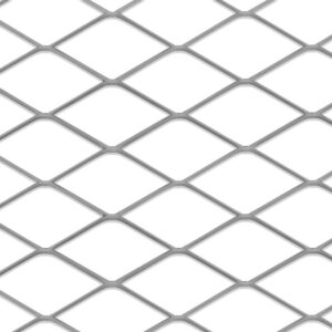 Raised Mild Steel Mesh 2440mm(LW) x 1220mm(SW) 10-97 | 2.98m2