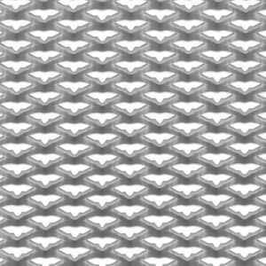Raised Mild Steel Walkway Mesh 1250mm(LW) x 1525mm(SW) 38-78WRN | 1.91m2