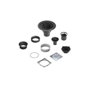 Wedi Fundo Point Drain Vertical DN70 - Square