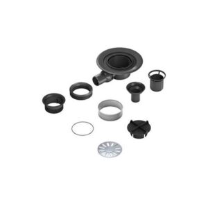 Wedi Fundo Point Drain Horizontal DN50 - Round