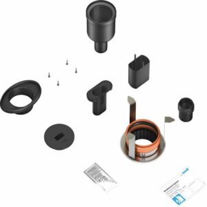 Wedi Fundo Channel Drain Vertical DN50 with Fire Collar