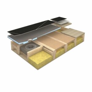 Wedi Fundo Drain Substructure Element 338mm x 338mm x 82mm
