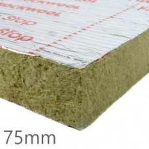 Rockwool SP60 Firestop Cavity Slab 75mm x 650mm x 1000mm - Pack of 4 | 2.6m2