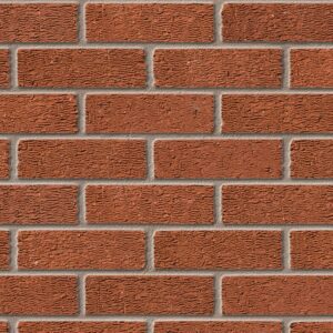 Ibstock Anglian Red Rustic Facing Brick 65mm | Pack of 500