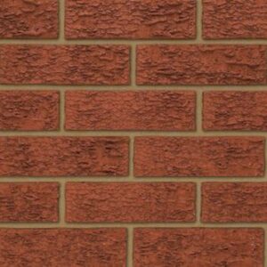 Ibstock Atlas Stratford Red Rustic Facing Brick 65mm | Pack of 400