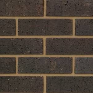 Ibstock Himley Ebony Black Facing Brick 65mm | Pack of 316