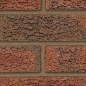 Ibstock Ravenhead Rutland Red Multi Rustic Facing Brick 65mm | Pack of 404
