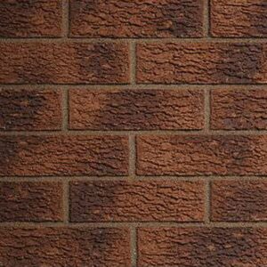 Michelmersh Dark Pinhole Facing Brick 73mm | Pack of 340