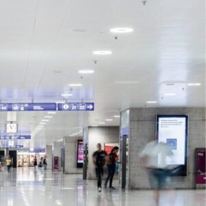 Knauf Armstrong Metal Ceiling Tiles Microperforated Clip-In T-Clip F With Acoustic Fleece 600mm x 600mm - Pack of 16 | 5.76m2