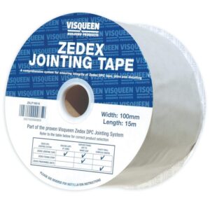 Visqueen Zedex Double Sided Jointing Tape | 15m x 100mm