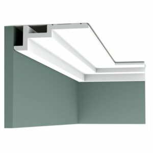 C396 Plastic Coving 200cm x 6cm x 18.5cm