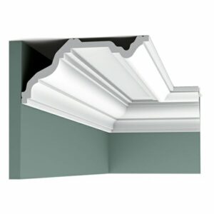 C332 Plastic Coving 200cm x 23cm x 11.4cm