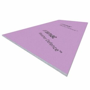 Siniat GTEC Weather Defence External Sheathing Board Square Edge 12.5mm | 2400mm x 1200mm | 2.88m2