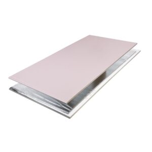 British Gypsum Gyproc Fireline Duplex Board Tapered Edge 12.5mm | 2400mm x 1200mm | Pallet of 60 | 2.88m2