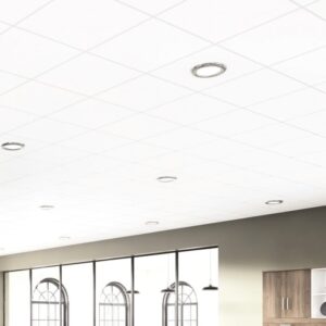 Sektor Sahara FR Ceiling Tiles Square Edge 600mm x 600mm - Pack of 12 | 4.32m2